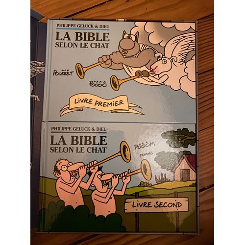 Bande Dessinée La Bible Selon Le Chat De Geluck