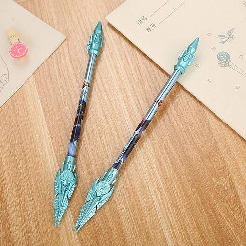 Coloré lance stylo à encre gel mignon Kawaii noir stylos d