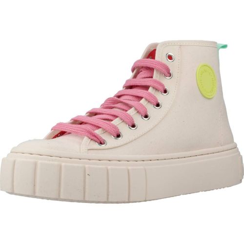 Victoria Abril Botin Neon Colour Blanc