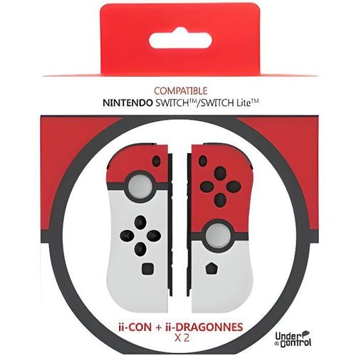 Manette Switch Iicon Pokeball Avec Dragonnes V2 - Iicon Pokeball V2