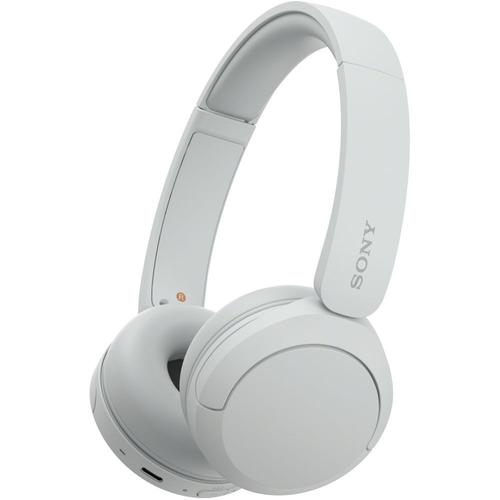 Sony WH-CH520 - Écouteurs avec micro - sur-oreille - Bluetooth - sans fil - blanc