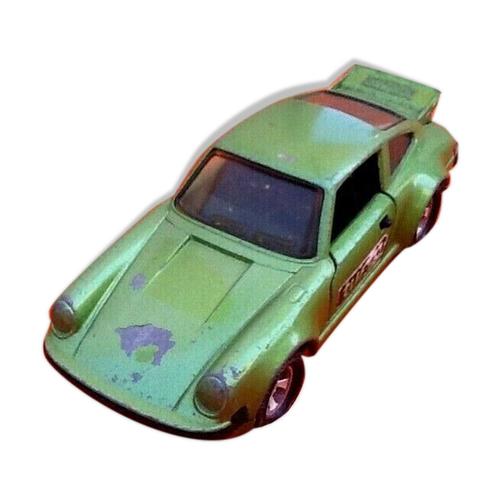 Voiture Miniature Porsche Turbo  Matchbox  Super Kings  1979 Vert