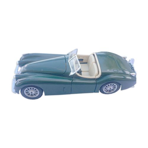 Voiture Miniature Jaguar Xk 120 Burago Vert
