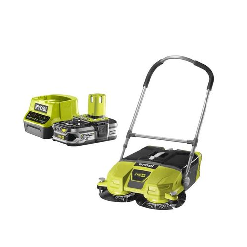 Pack RYOBI Balayeuse motorisée 18V One+ 533 mm R18SW3-0 - 1 Batterie 2.5Ah - 1 Chargeur rapide RC18120-125