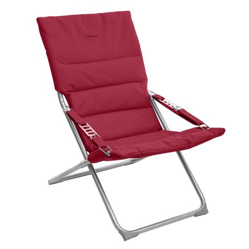 Fauteuil Relax De Jardin Pliable Milos - Bordeaux