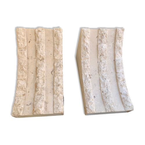 Paire Dappliques Targetti Beige