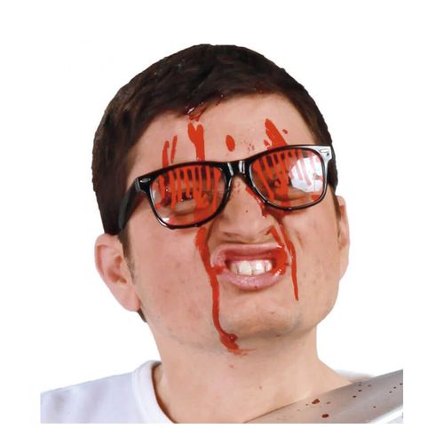 Lunettes Avec Du Sang Pour Halloween