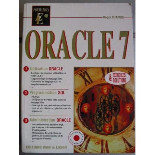 Oracle 7 Exercices Et Solutions