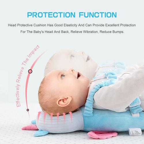 Bébé Protection de la Têt Securite Casque Bebe Anti Choc Protector Casque  Bébé Protection Tête Enfant Sac à Dos Tout-Petits,Ange