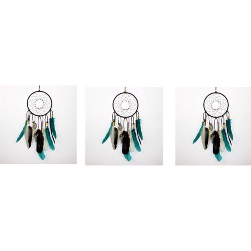 Attrape-rêves à plumes en Crochet, 1 pièce, Kit d'accessoires pour attrape-rêves, décoration suspendue, ornement mural