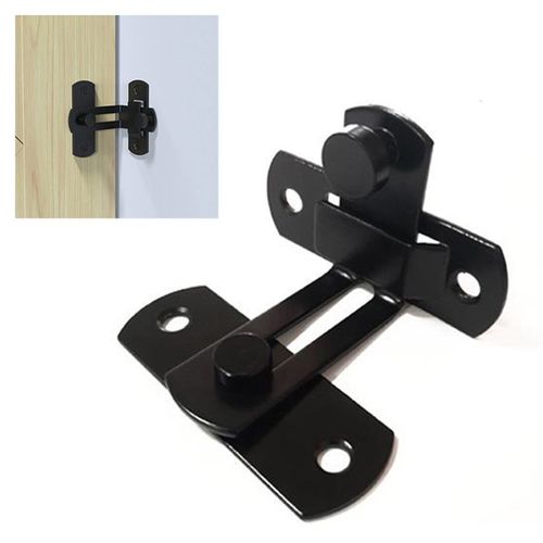 Serrure de porte coulissante en acier inoxydable, serrure de porte de grange, serrure de boîte à lettres, serrure d'armoire à Double porte, armoire de bureau 48*35mm