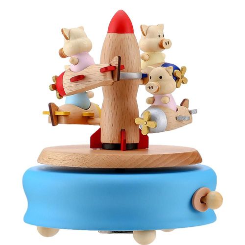 Boîte à musique en bois, classique, toucher doux, pour tout-petits, enfants, garçons, filles, adultes, adorable et adorable
