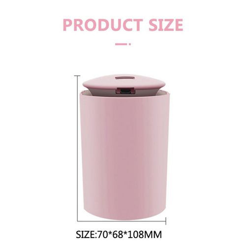 Humidificateur ultrasonique avec lampe de nuit LED, diffuseur d'arôme silencieux, purificateur d'air, pour la maison et le bureau, 260ml