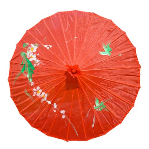 Parapluie En Papier Chinois Classique Vintage, Accessoire De Danse, Parasol Peint Pour Mariage, Photographie Légère