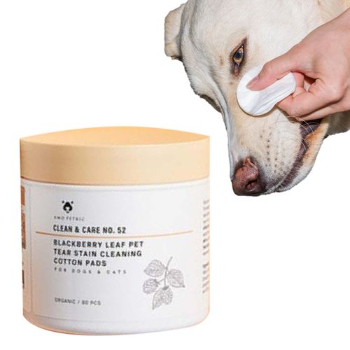Dissolvant De Taches Pour Chiens, Nettoyage Des Animaux De Compagnie, Serviettes En Papier, Lingettes Humides Pour Les Yeux, Doux, Non Actif, Empêche La Saleté Et La Croûte