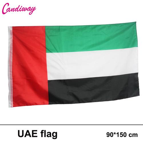 Bannière drapeau des émirats arabes unis | 3x5, fanion neuf, 90x150cm, bureau, défilé, Festival, décoration pour la maison, à la mode