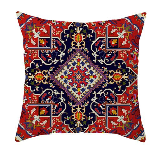 Housse De Coussin Vintage À Motifs Turcs, Taie D'oreiller En Lin, Décoration De Maison, Vêtements De Maison Et Ameublement, Livraison Directe