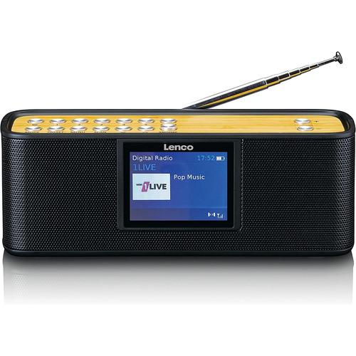 Lenco PDR-045BK Radio DAB+ avec Bluetooth 5.0 noir