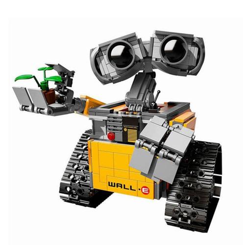 Créateur De La Série Idée Robot Wall E Compatible Building Blocks Assemblé Jouets Noir Jaune En Stock