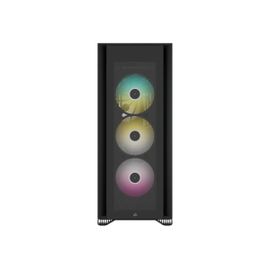 CORSAIR iCUE 7000X RGB - FT - ATX étendu - panneau latéral fenêtré (verre trempé) - pas d'alimentation (ATX) - noir - USB/Audio