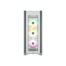 CORSAIR iCUE 7000X RGB - FT - ATX étendu - panneau latéral fenêtré (verre trempé) - pas d'alimentation (ATX) - blanc - USB/Audio