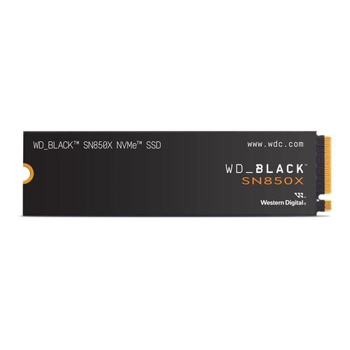 WD_BLACK SN850X WDS100T2X0E - SSD - chiffré - 1 To - interne - M.2 2280 - PCIe 4.0 x4 (NVMe) - TCG Opal Encryption 2.01 - pour Sony PlayStation 5