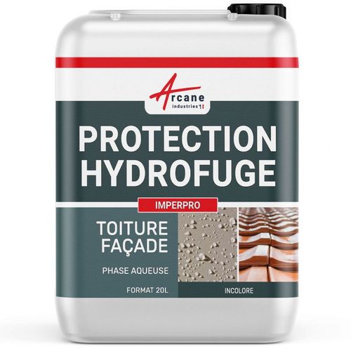 Hydrofuge et anti taches imperméabilisant murs, sols, toitures et facades - IMPERPRO 20 L (jusqu a 100m2)