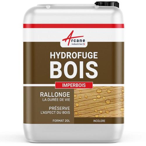 Imperméabilisant hydrofuge bois extérieur et saturateur Permet de conserver l aspect naturel : teck, pin, bois exotique, chêne 20 L (jusqu a 100m²)