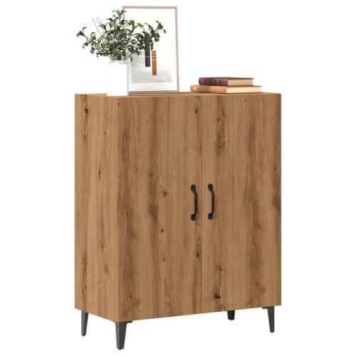 Vidaxl Buffet Chêne Artisanal 70x34x90 Cm Bois D'ingénierie