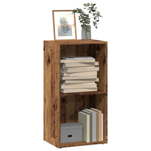 Vidaxl Bibliothèque Vieux Bois 40x30x77 Cm Bois D'ingénierie