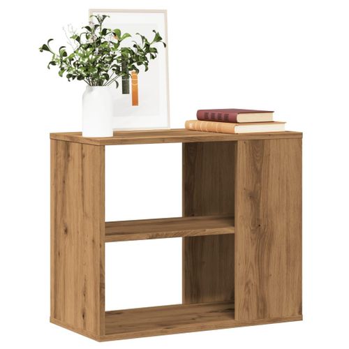 Vidaxl Armoire Latérale Chêne Artisanal 60x30x50 Cm Bois D'ingénierie