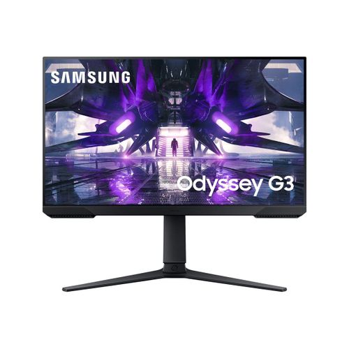 Samsung Odyssey G3 S24AG304NR - Écran LED - jeux - 24" - 1920 x 1080 Full HD (1080p) @ 144 Hz - VA - 250 cd/m² - 3000:1 - 1 ms - HDMI, DisplayPort - noir