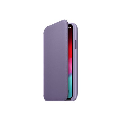 Apple Smart - Étui À Rabat Pour Téléphone Portable - Cuir - Lilas - Pour Iphone Xs