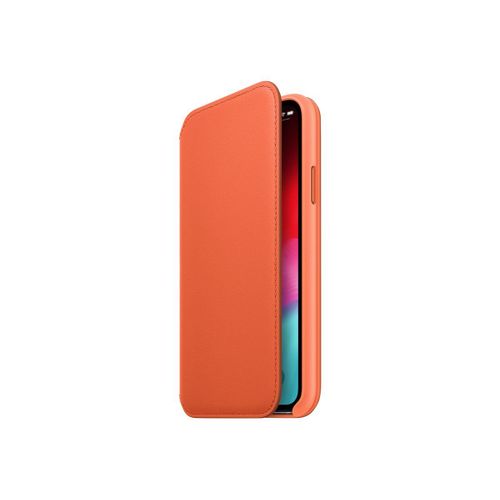 Apple Smart - Étui À Rabat Pour Téléphone Portable - Cuir - Coucher De Soleil - Pour Iphone Xs