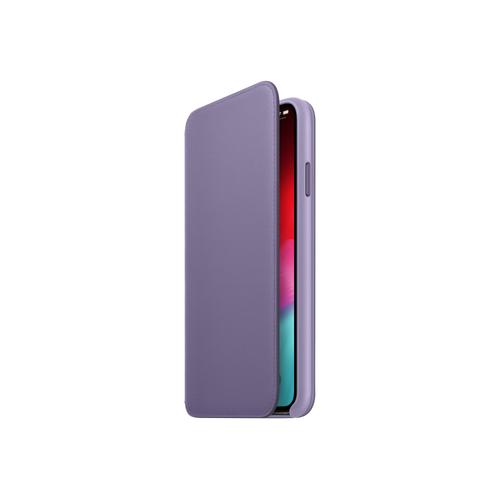Apple Smart - Étui À Rabat Pour Téléphone Portable - Cuir - Lilas - Pour Iphone Xs Max