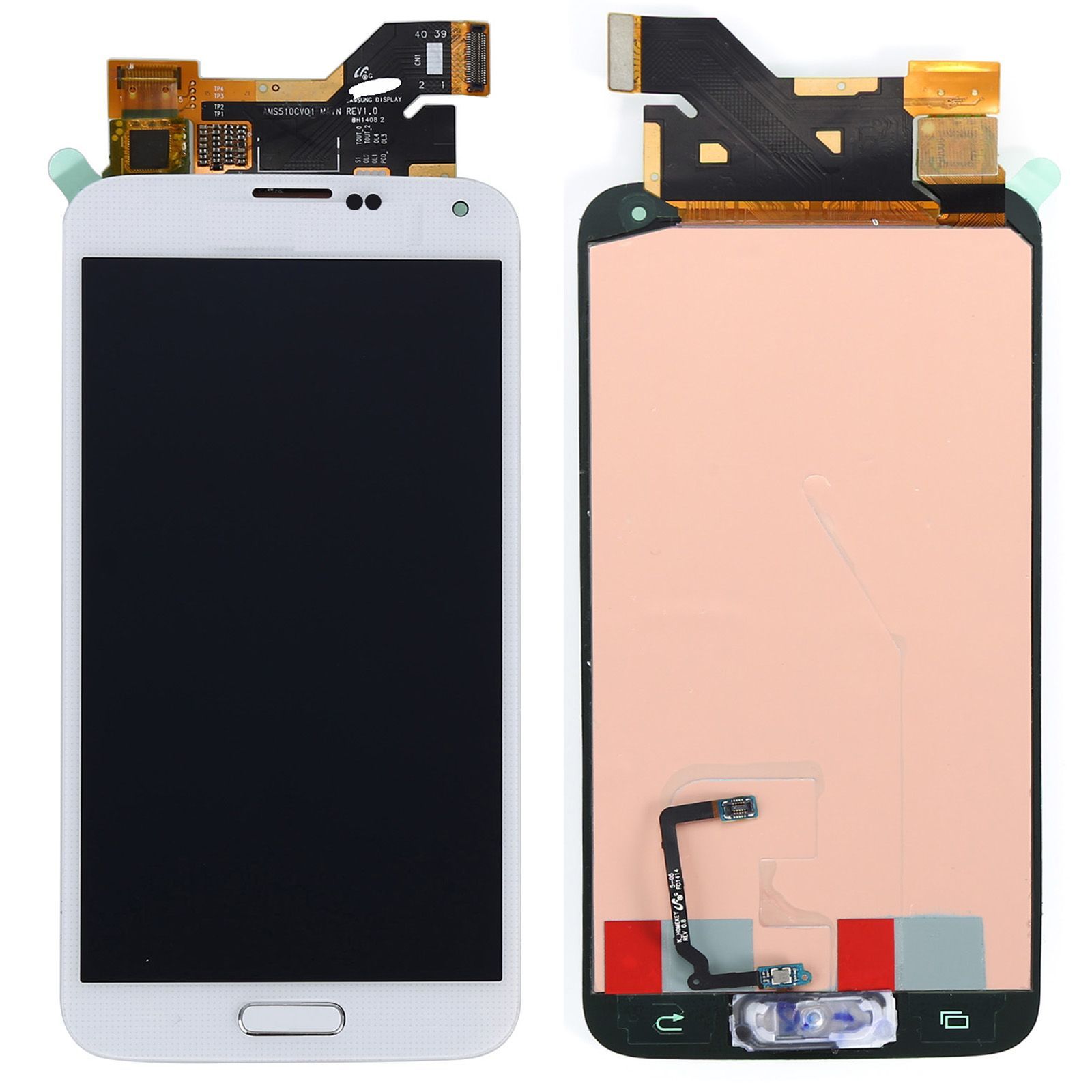 Écran Complet Lcd Vitre Tactile Pré-Monté Pour Samsung Galaxy S5 I9600 Sm-G900f Blanc