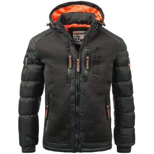 Veste D'hiver Pour Homme Geographical Norway Beachwood Noir: Xl