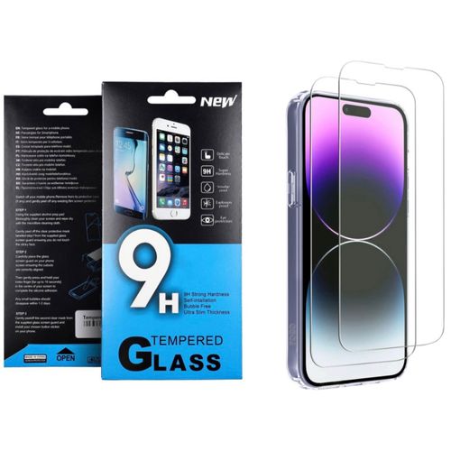 Verre Trempé Apple Iphone 14 Pro Max, Lot De 2 Verres Trempés Film De Protection D Écran, Vitre Anti Casse
