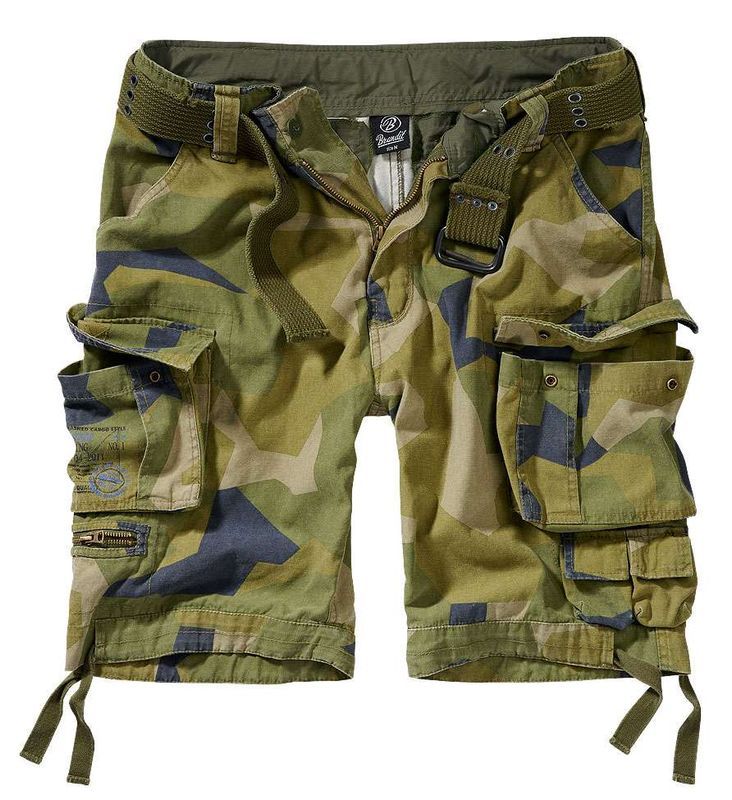 Short Cargo Militaire Brandit Gladiator Swedish Camo: 7xl