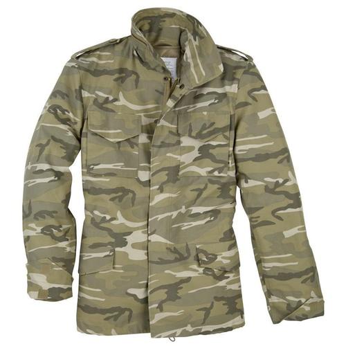 Veste Parka Treillis Vintage Type M65 Desert Camo: Xl