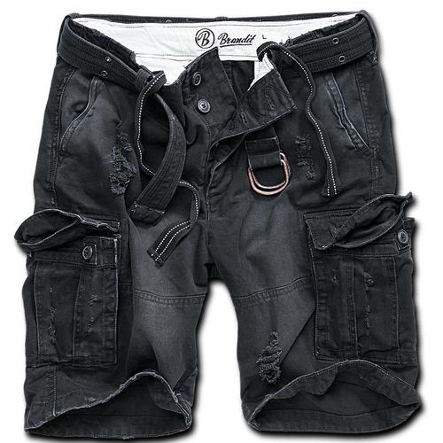 Short Cargo Militaire Shell Valley Heavy Vintage Noir: S