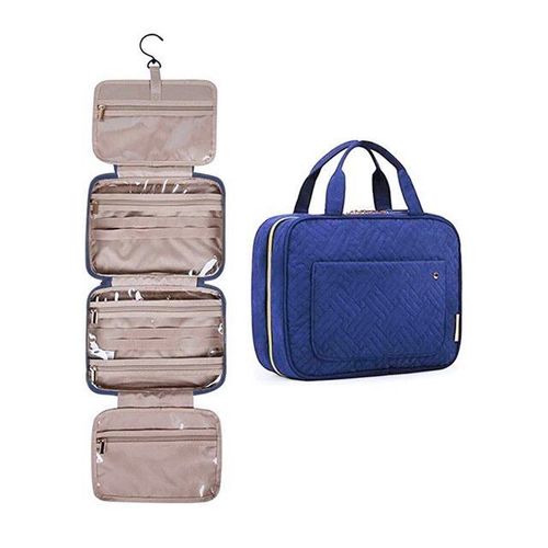 Sac de rangement de voyage Portable pour femmes sac de rangement de sous-vêtements de toilette cosmetique grande valise de maquillage etanche