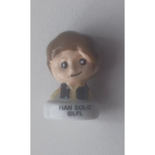Fève Brillante Socle Blanc Star Wars Han Solo Lfl Carrefour 2023