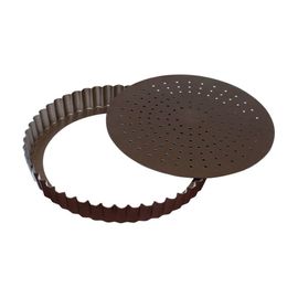 Moule À Tartelette Gobel Tourtière Cannelée Perforée - Antiadhére