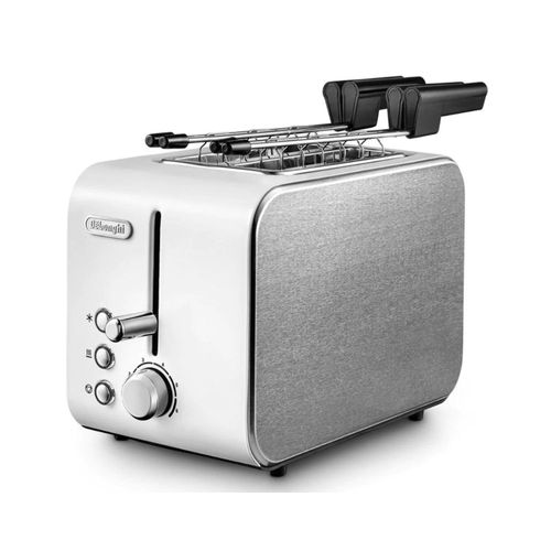 DeLonghi CTX2203.W Grille-pain 2 compartiments - blanc