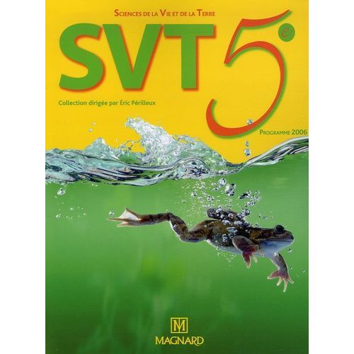 Svt 5e - Manuel Élève