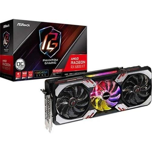 Carte Graphique Gaming ASRock AMD Radeon RX 6800 XT 16 GB GDDR6