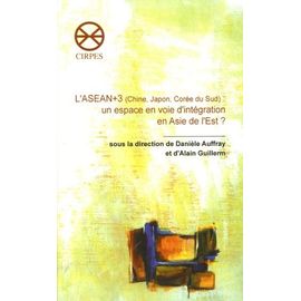 L'asean + 3 (Chine, Japon, Corée Du Sud) : Un Espace En Voie D'intégration En Asie De L'est ?