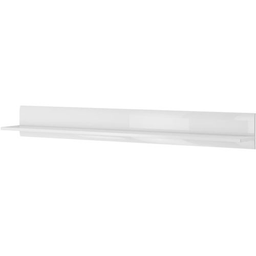 Étagère Longue "Tulsa Wm" - 22 X 180 X 22 Cm - Blanc Brillant