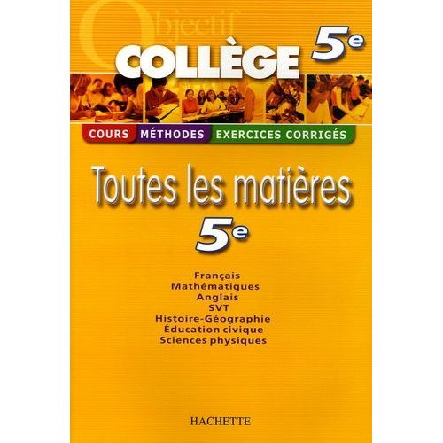 Toutes Les Matières 5e